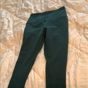Green leggings